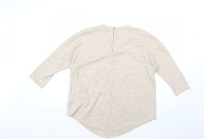 Primark Womens Beige   Pullover Jumper Size 10