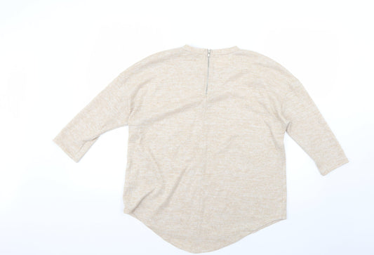 Primark Womens Beige   Pullover Jumper Size 10