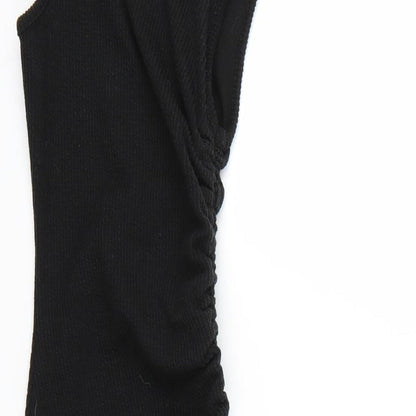 PRETTYLITTLETHING Womens Black   Bodycon  Size 4