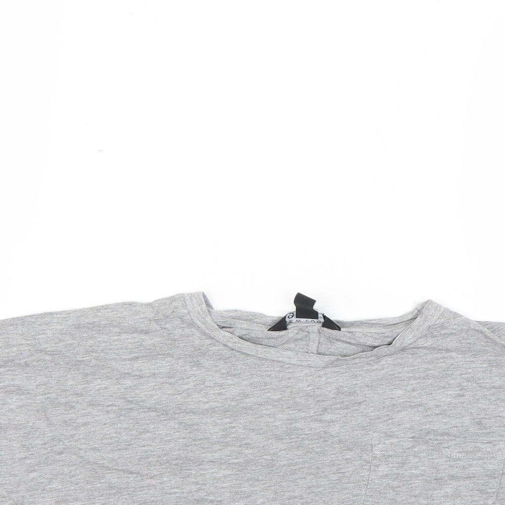 New Look Girls Grey   Basic T-Shirt Size 10-11 Years