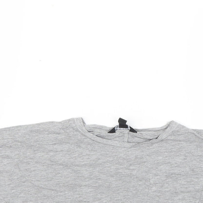 New Look Girls Grey   Basic T-Shirt Size 10-11 Years