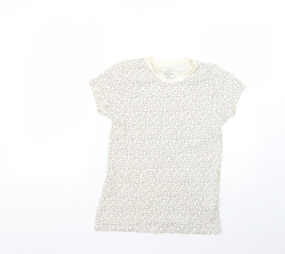 Primark Womens Multicoloured Animal Print  Basic T-Shirt Size 4