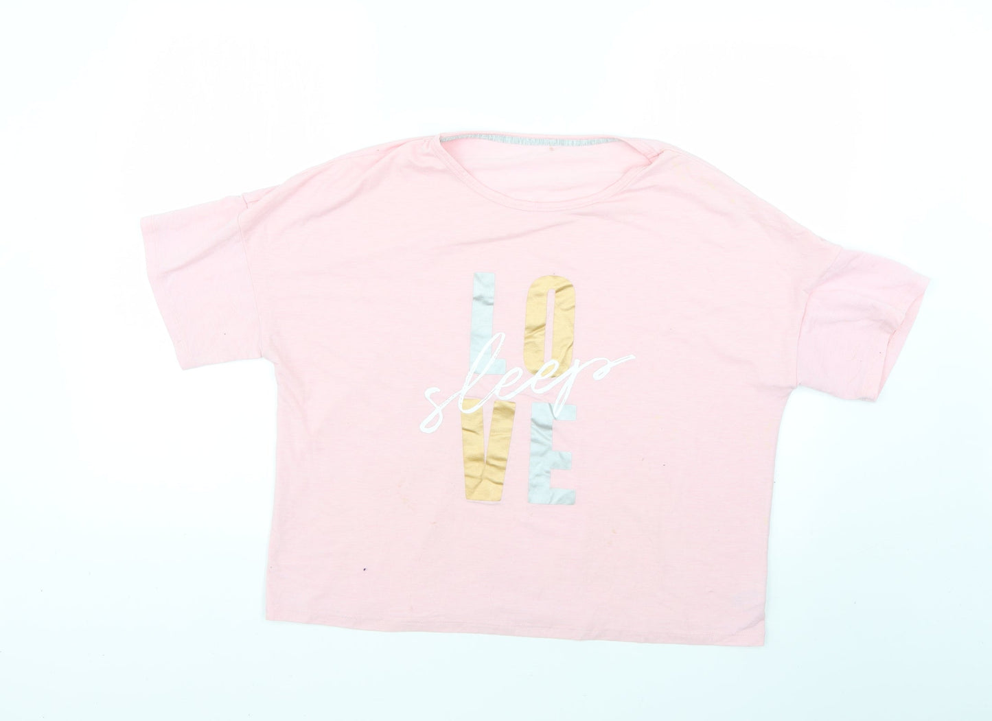 George Womens Pink   Basic T-Shirt Size 12