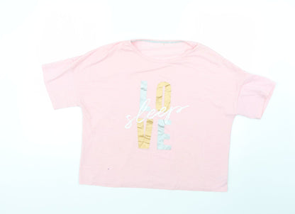 George Womens Pink   Basic T-Shirt Size 12