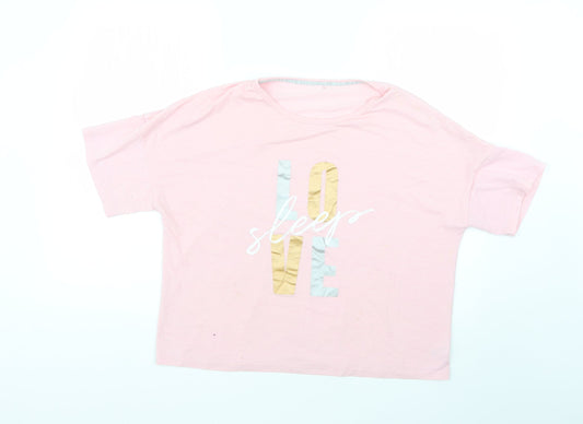 George Womens Pink   Basic T-Shirt Size 12