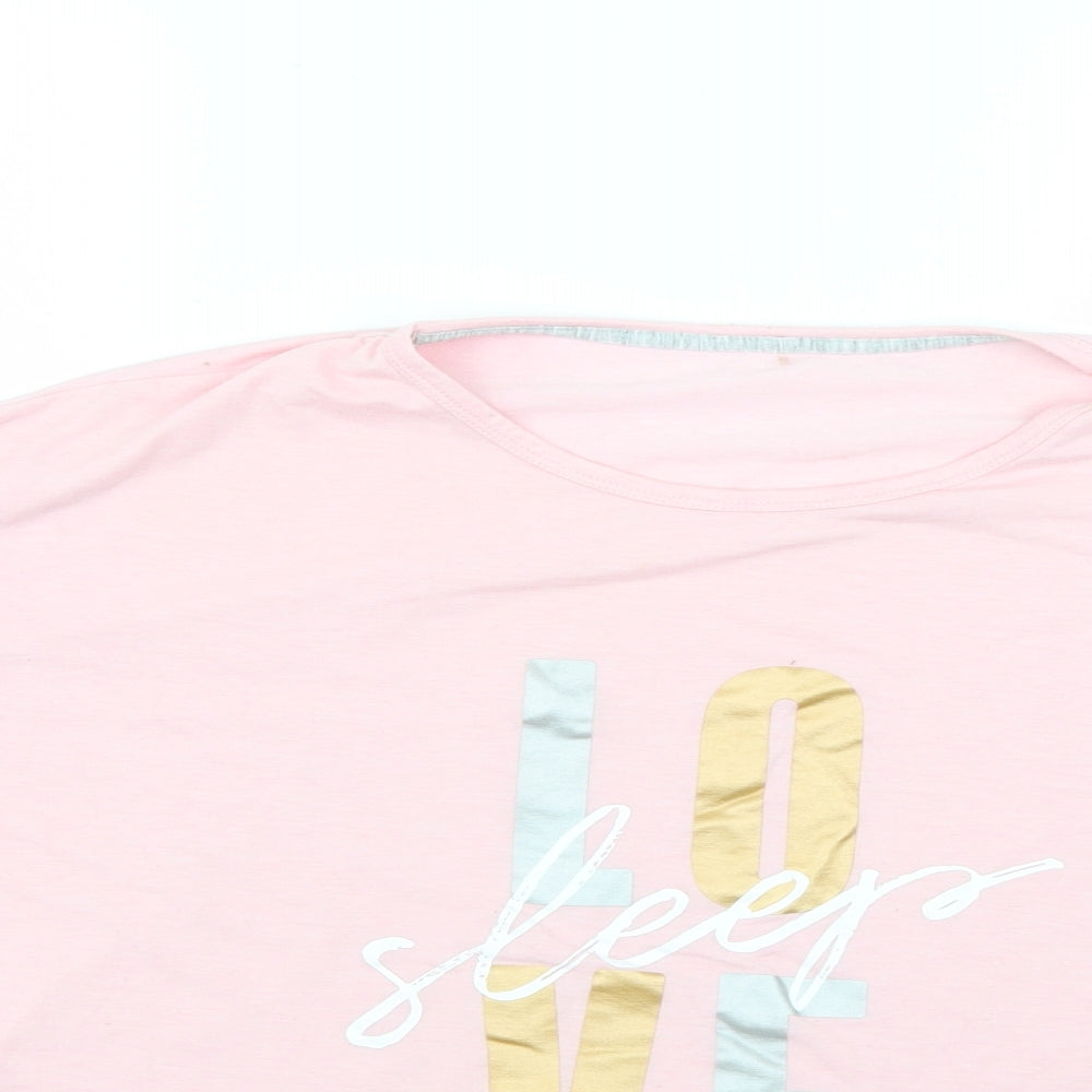 George Womens Pink   Basic T-Shirt Size 12