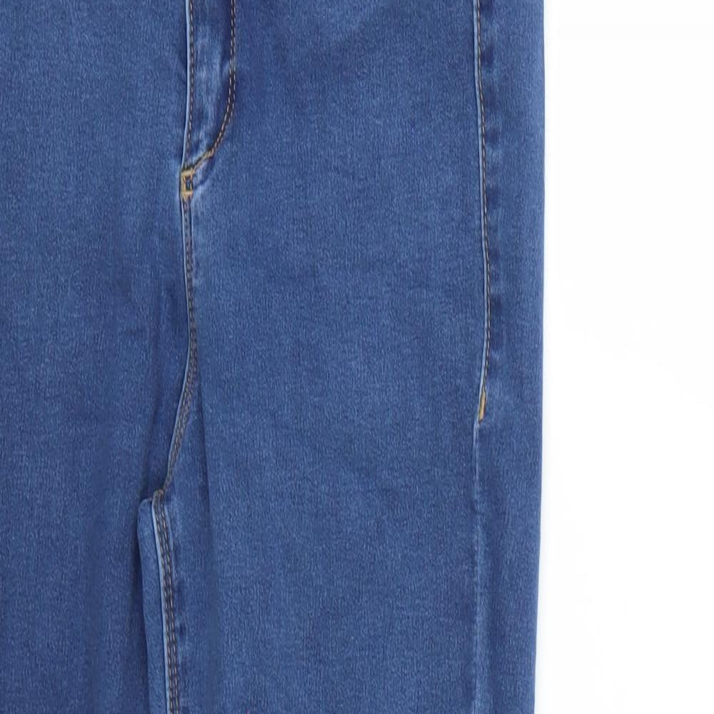 Missguided Womens Blue   Skinny Jeans Size 6 L25 in