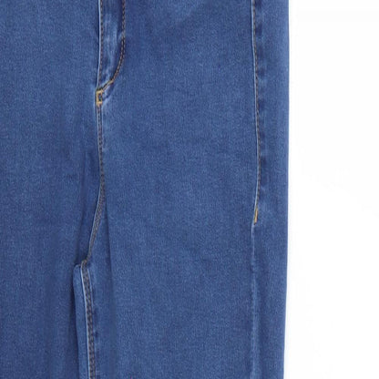 Missguided Womens Blue   Skinny Jeans Size 6 L25 in