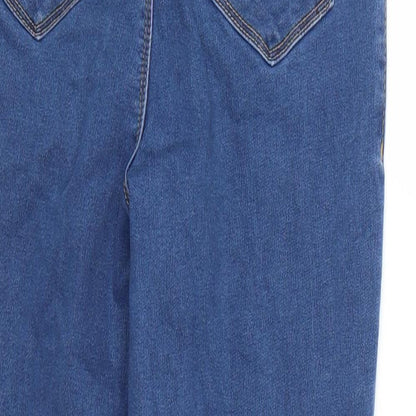 Missguided Womens Blue   Skinny Jeans Size 6 L25 in