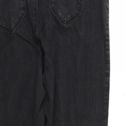 Denim & Co. Womens Black   Skinny Jeans Size 18 L26 in