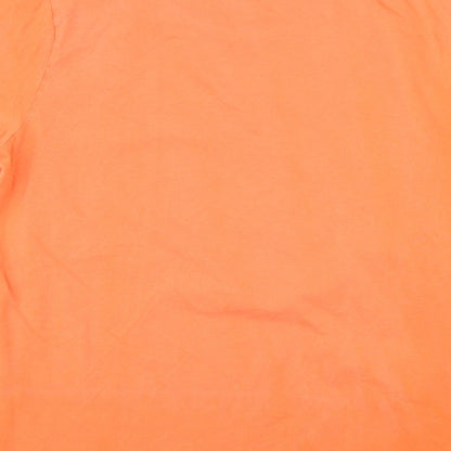 JACK & JONES Mens Orange    T-Shirt Size XL