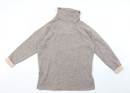 Womens UK Size L New Look Grey Pullover Jumper