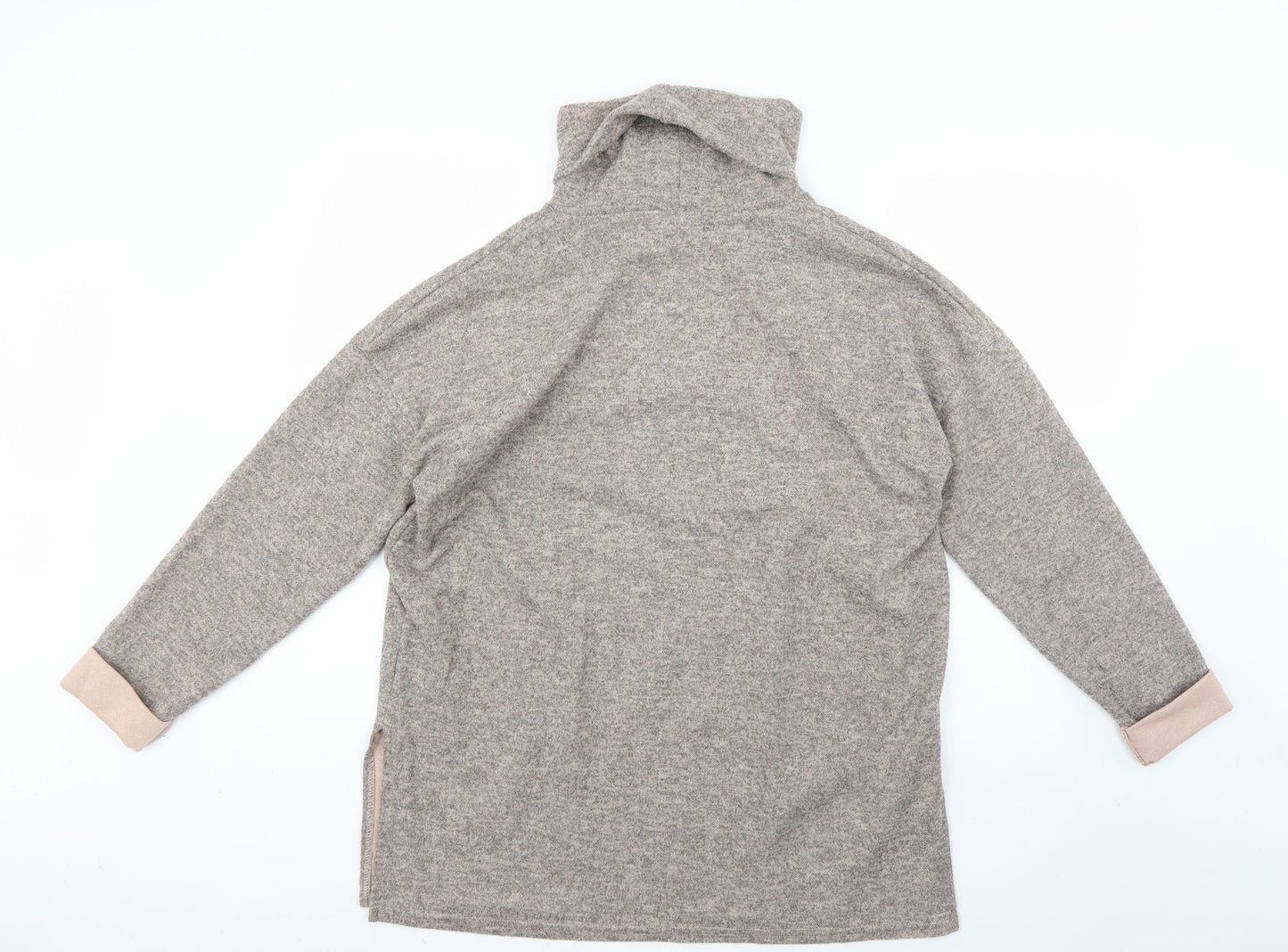 Womens UK Size L New Look Grey Pullover Jumper