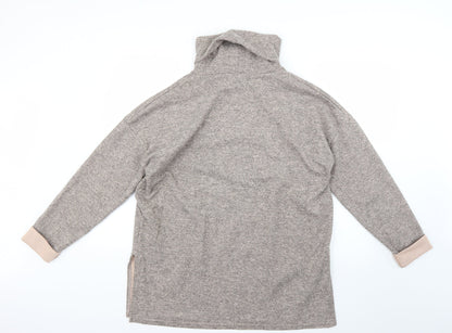 Womens UK Size L New Look Grey Pullover Jumper