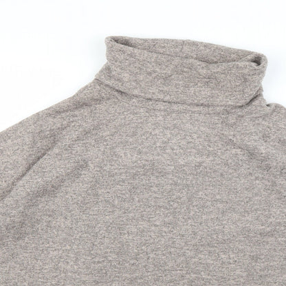 Womens UK Size L New Look Grey Pullover Jumper