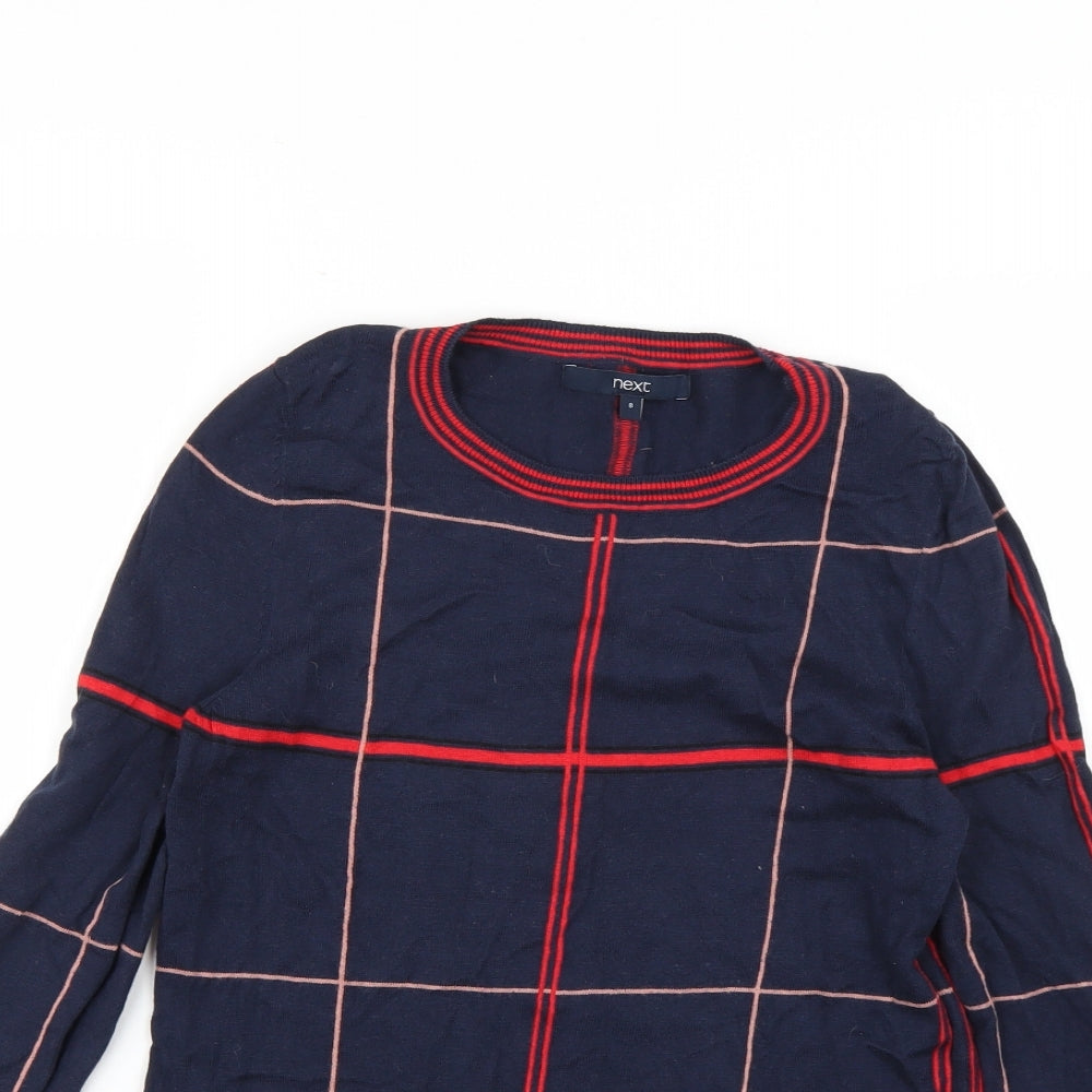 Womens UK Size 8 NEXT Multicoloured Pullover Jumper