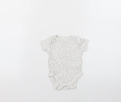 George  White Geometric  Babygrow One-Piece Size 0-3 Months