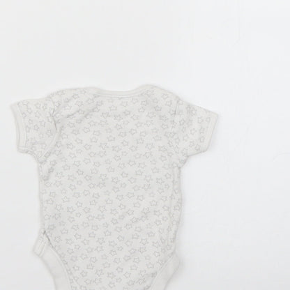 George  White Geometric  Babygrow One-Piece Size 0-3 Months