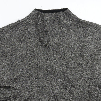 Womens UK Size S H&M Silver Pullover Jumper