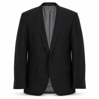 Butler & Webb Mens Black Jacket Suit Jacket Size 38