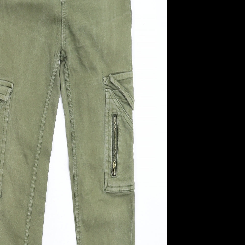 Pull&Bear Womens Green  Denim Skinny Jeans Size 26 in L26 in