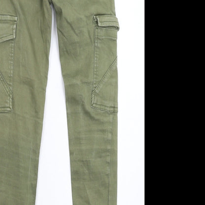 Pull&Bear Womens Green  Denim Skinny Jeans Size 26 in L26 in