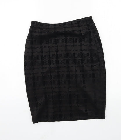 Atmosphere Womens Black  Jersey A-Line Skirt Size 10