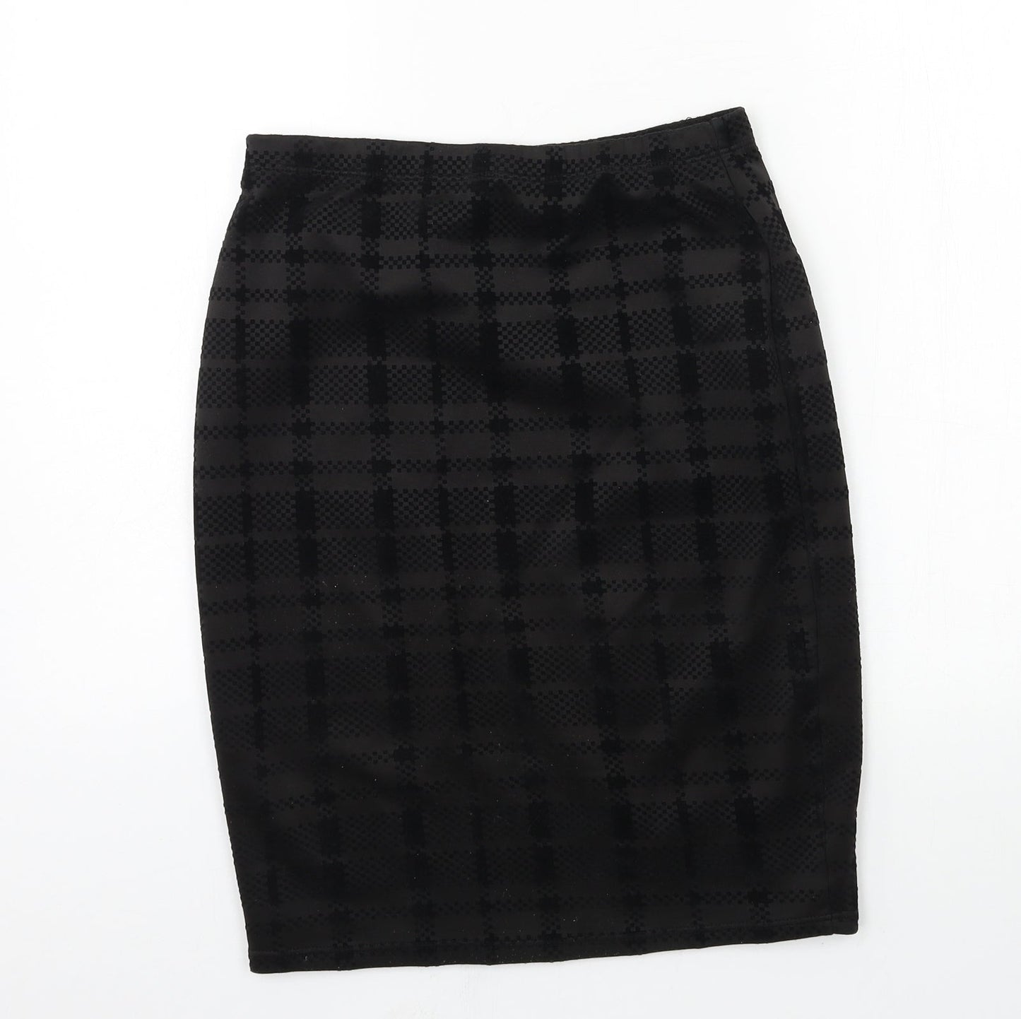 Atmosphere Womens Black  Jersey A-Line Skirt Size 10