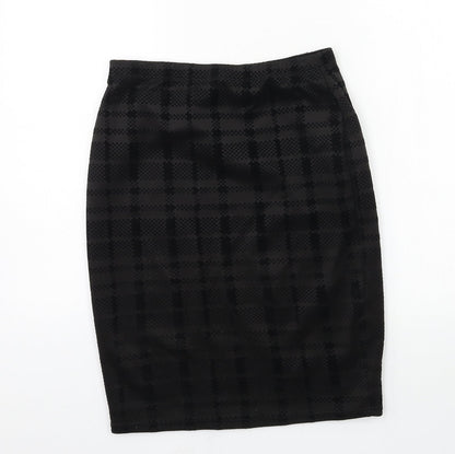 Atmosphere Womens Black  Jersey A-Line Skirt Size 10