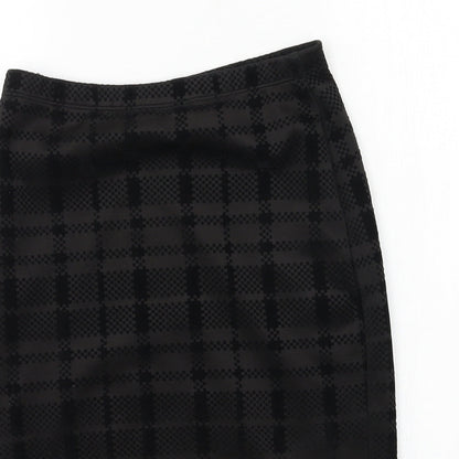 Atmosphere Womens Black  Jersey A-Line Skirt Size 10