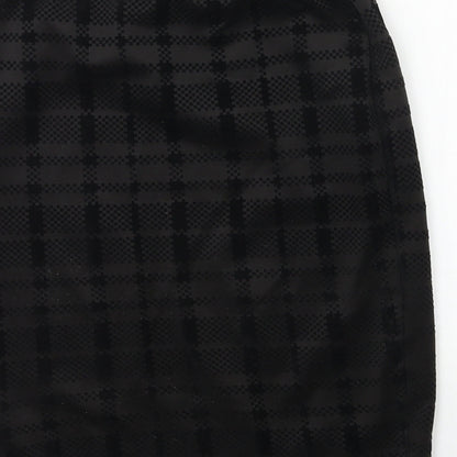 Atmosphere Womens Black  Jersey A-Line Skirt Size 10