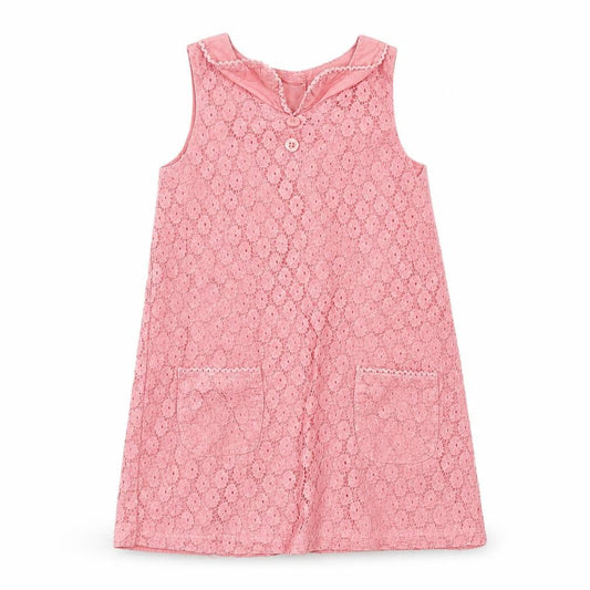 Matalan Girls Pink  Lace A-Line  Size 3-4 Years