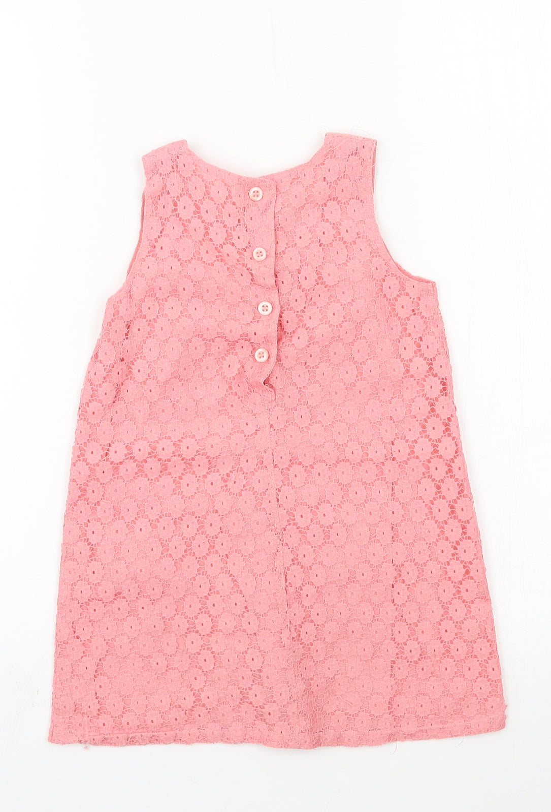 Matalan Girls Pink  Lace A-Line  Size 3-4 Years