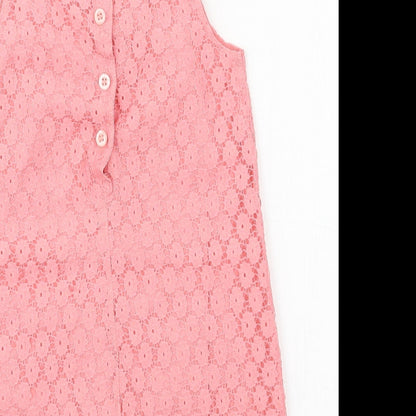 Matalan Girls Pink  Lace A-Line  Size 3-4 Years