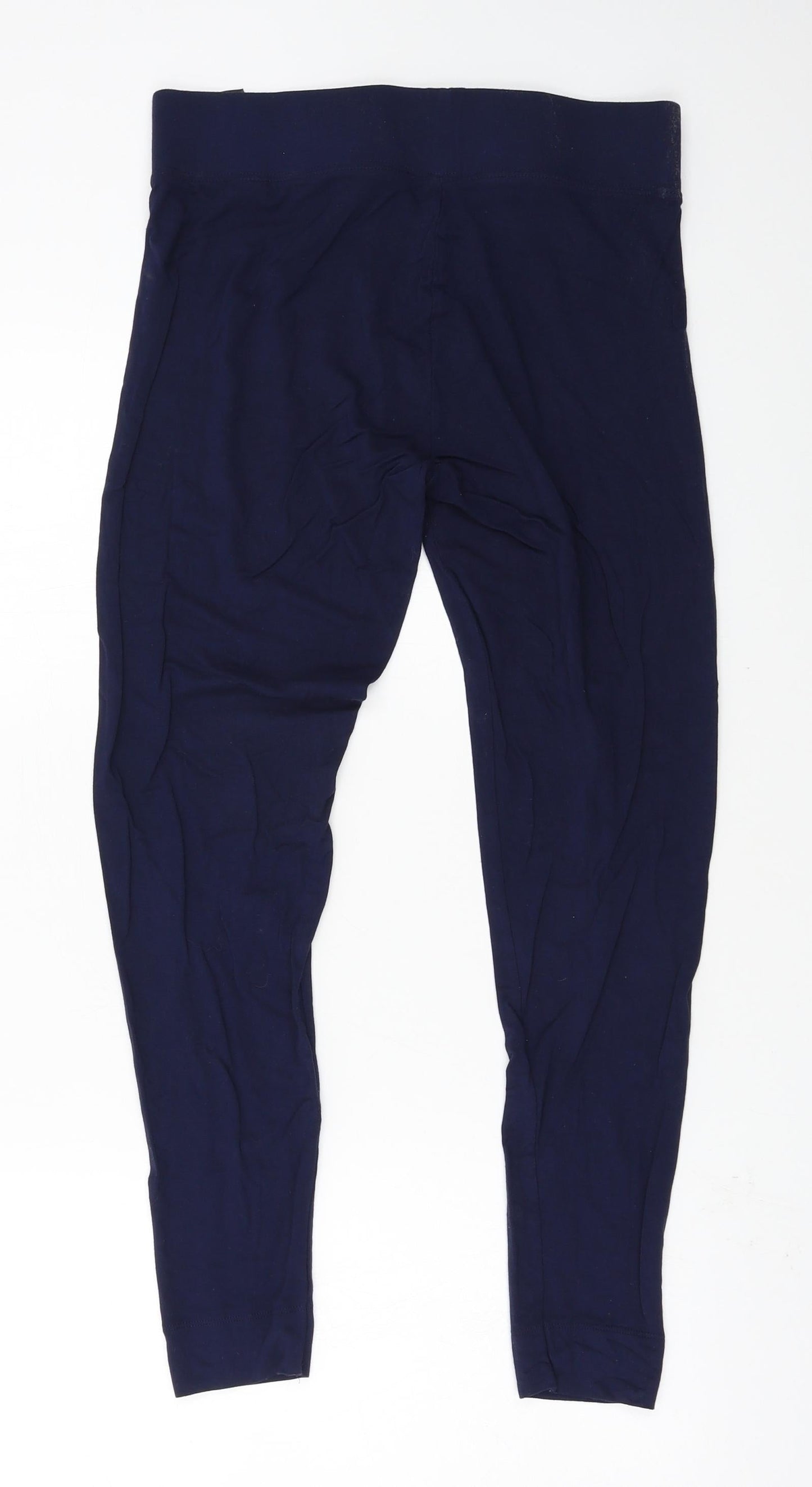 Womens UK Size 12 Marks and Spencer  Capri Blue Leggings