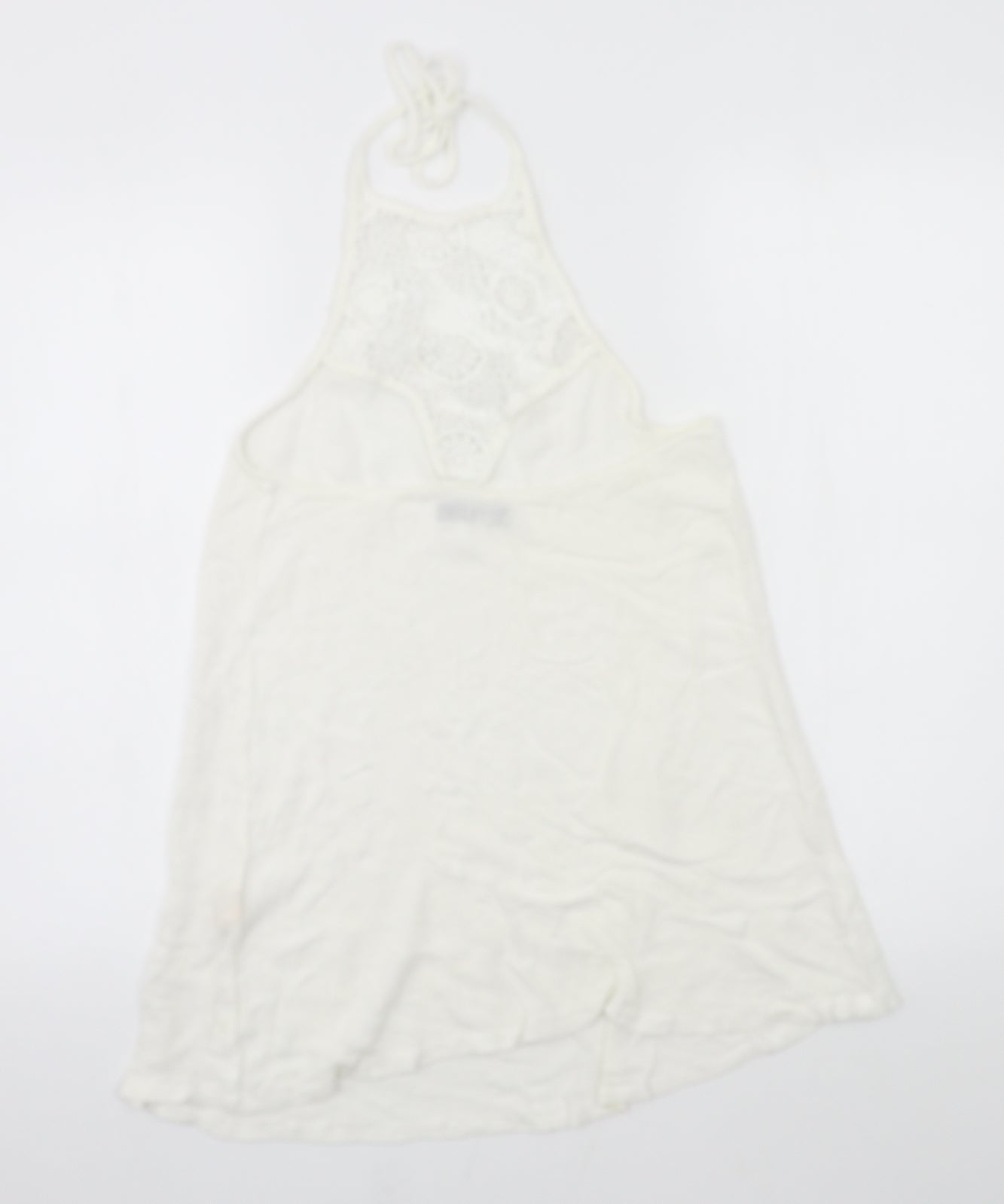 Boohoo Womens White   Basic Tank Size 12