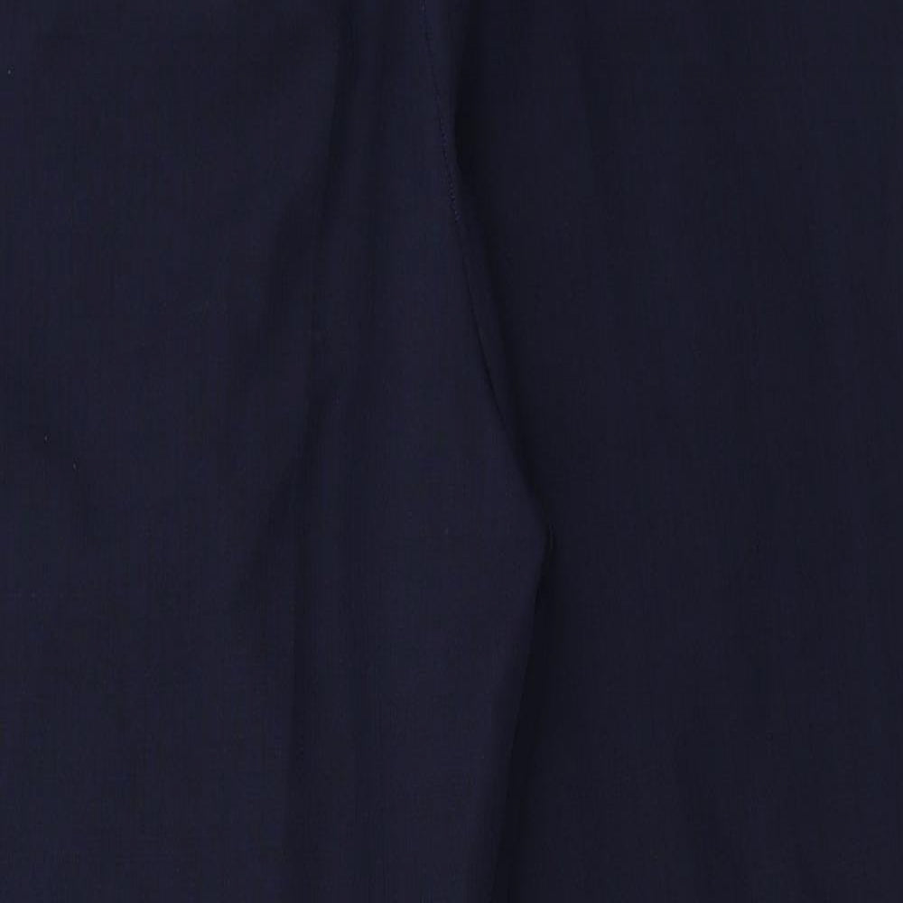 Womens UK Size 34 in Preworn Regular Fit  Blue Trousers