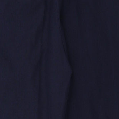 Womens UK Size 34 in Preworn Regular Fit  Blue Trousers