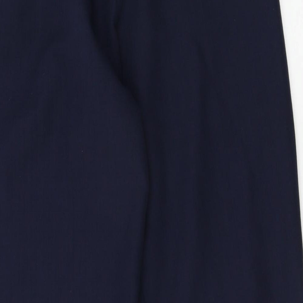 Womens UK Size 34 in Preworn Regular Fit  Blue Trousers