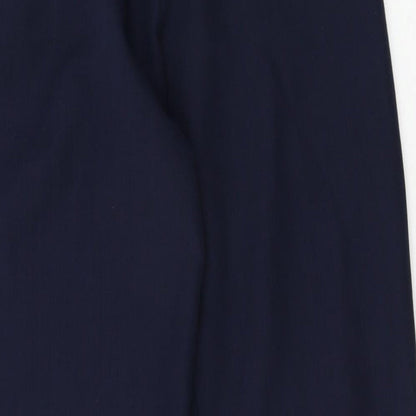 Womens UK Size 34 in Preworn Regular Fit  Blue Trousers