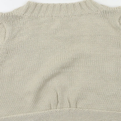 Womens UK Size 14 Marks and Spencer Grey Cardigan Jumper
