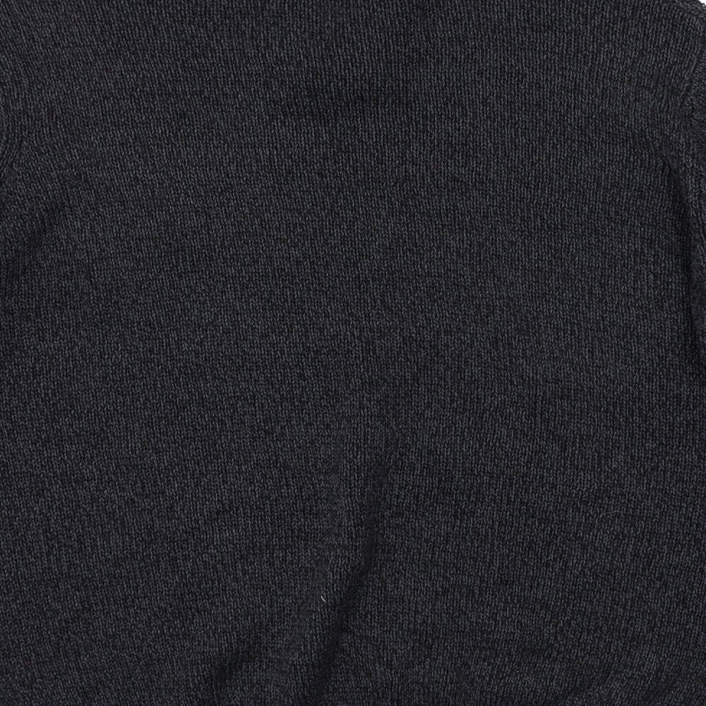 Matalan Mens Grey  Knit Pullover Jumper Size L