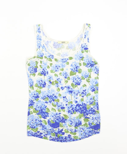 Womens UK Size XS Oasis Multicoloured Basic Tank
