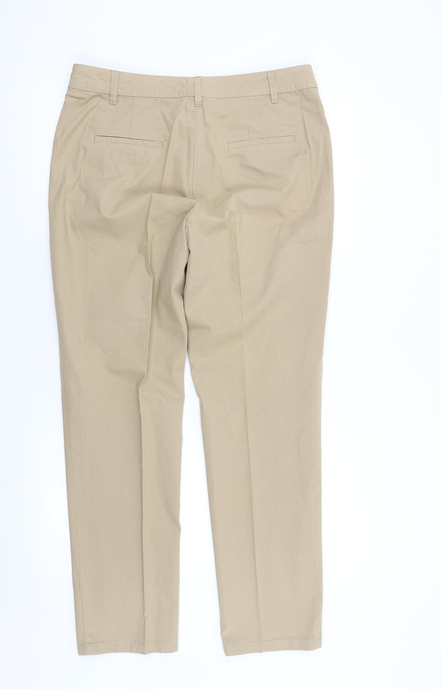 Savoir Womens Beige   Trousers  Size 14 L29 in