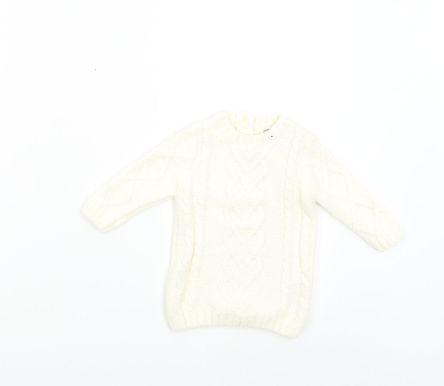 Primark Baby Ivory  Knit Pullover Jumper Size 3-6 Months