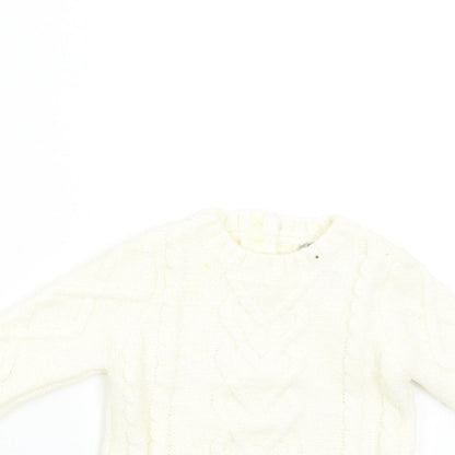 Primark Baby Ivory  Knit Pullover Jumper Size 3-6 Months