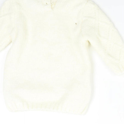 Primark Baby Ivory  Knit Pullover Jumper Size 3-6 Months
