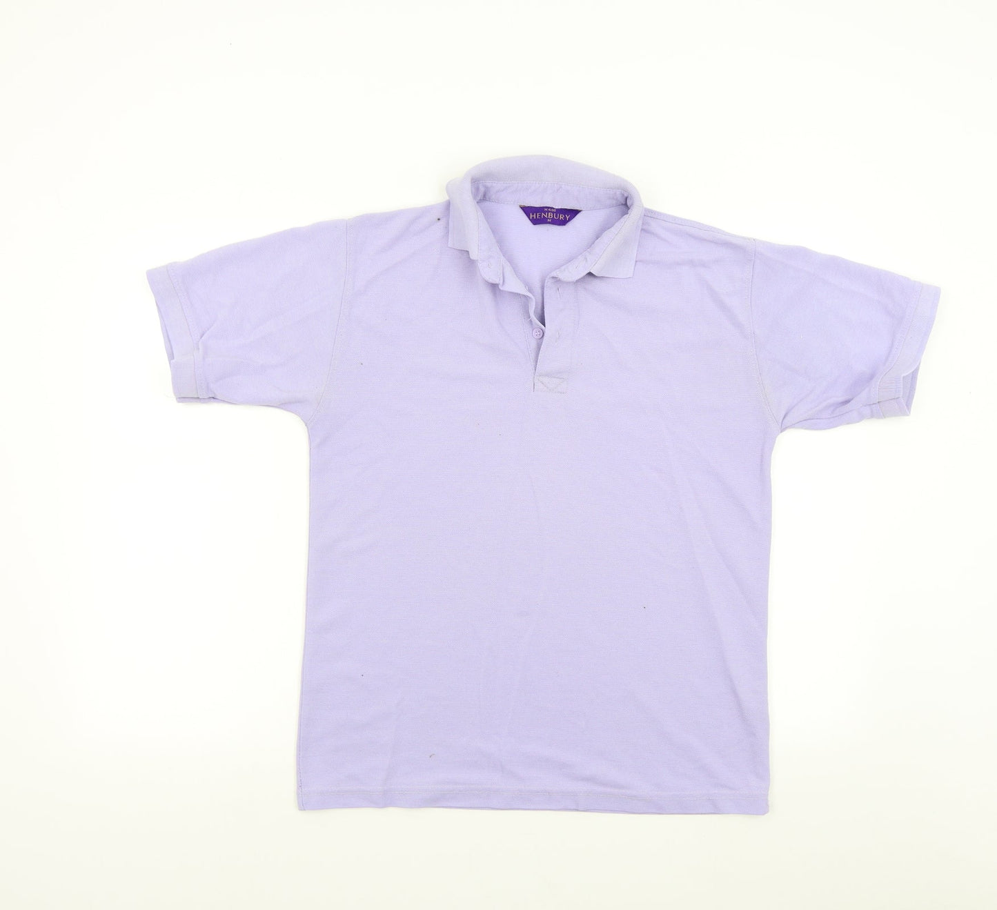 Henbury Mens Purple    Polo Size M