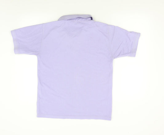 Henbury Mens Purple    Polo Size M