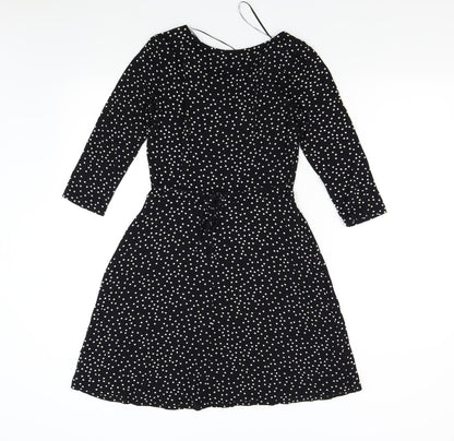 F&F Womens Black Polka Dot  Shift  Size S